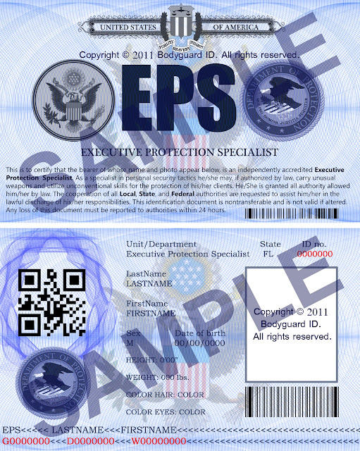 Bodyguard ID Executive Bodyguard ID