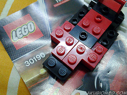 pasang ferrari lego shell v power