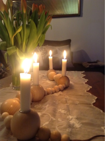Lises hjertgleder: Candle string /Ferm Living