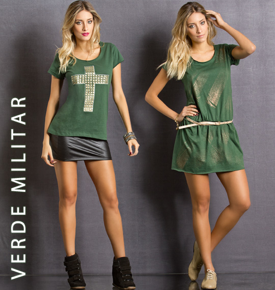 Novidades Quintess: verde militar!