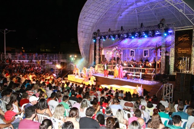 Caicó: Fecomércio promove espetáculo "Alpendre" para mais de 2 mil pessoas