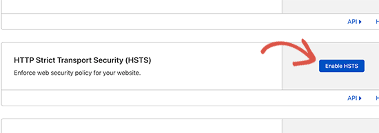 Habilitar HSTS na Cloudflare