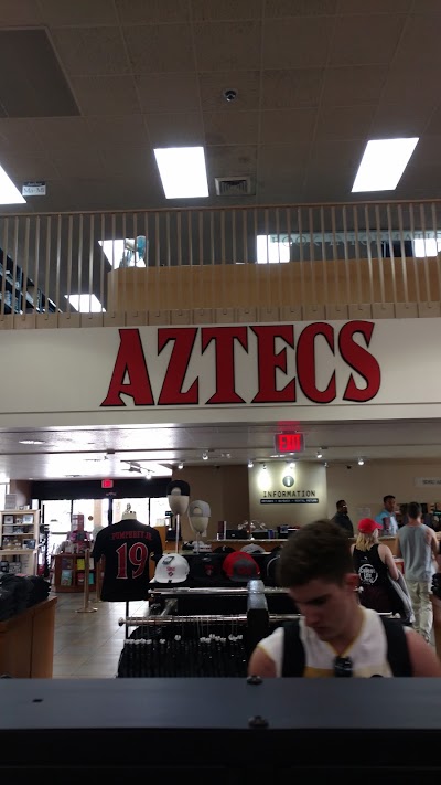 Photos of SDSU Bookstore