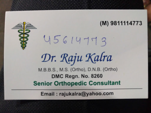 Dr. Raju Kalra Orthopaedic Surgeon, shop 7, A-4 Triveni market, opp balaji action hospital, Pachim Vihar, Delhi, 110063, India, Orthopaedic_surgeon, state UP