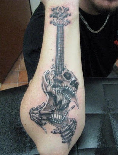 Music symbol tattoos