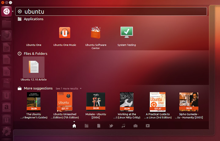 Características de Ubuntu Linux 12.10 "Quantal Quetzal" Características de Ubuntu Linux 12.10 "Quantal Quetzal"