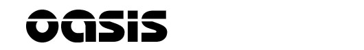 OASIS font logo