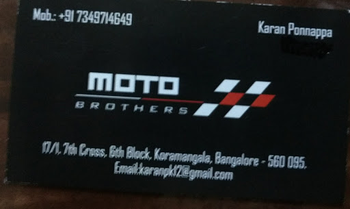 Moto Brothers, 17/1, 7th Cross Rd, 6th Block, Koramangala, Bengaluru, Karnataka 560095, India, Motorbike_Parts_Shop, state KA