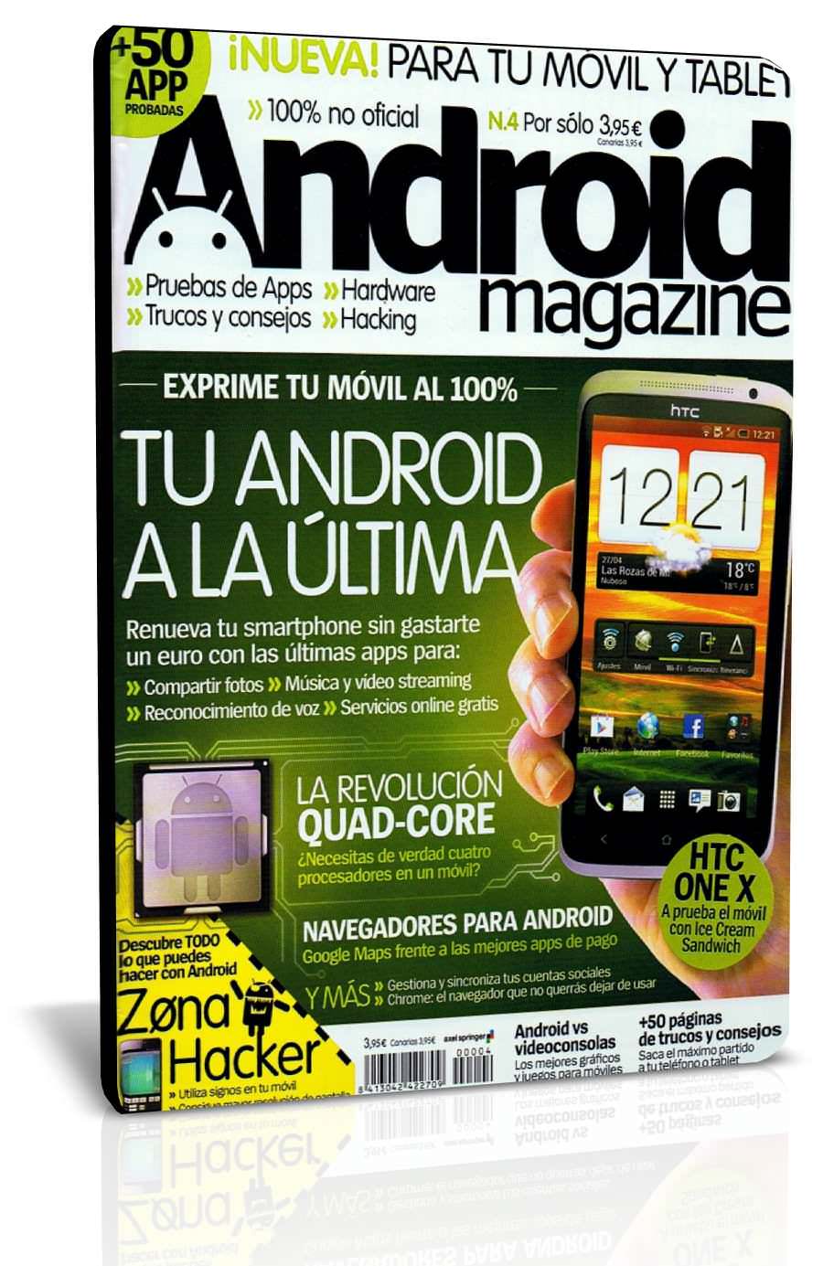 Revista Android Magazine N.04 Mayo [2012], Todo sobre Android, Recomendada!! Android04