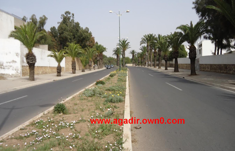 شارع الجيش الملكي وسط مدينة اكادير DSC02044