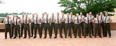 wildlife nc officers ncwrc class sworn training complete graduating melissa mcgaw credit