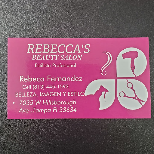 Rebecca's Beauty Salon logo
