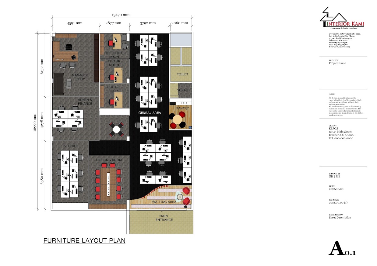 layout plan