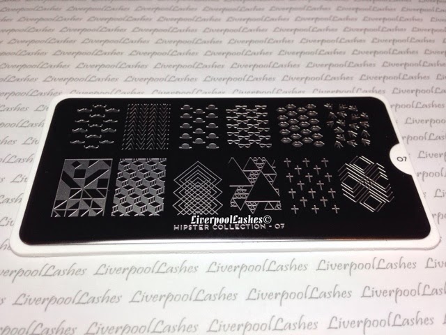 moyou london nail stamping image plates konad hispter colllection 07