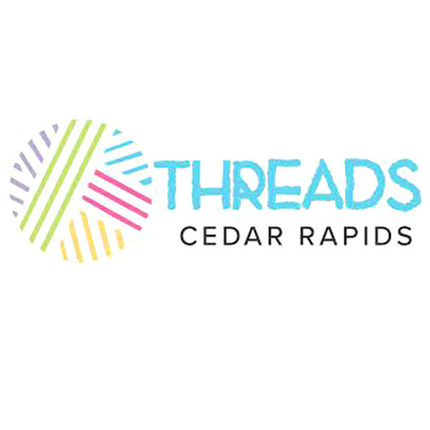 Threads Cedar Rapids logo