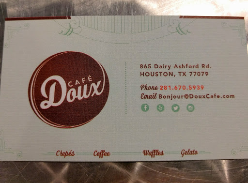 Coffee Shop «Doux Cafe», reviews and photos, 865 Dairy Ashford Rd, Houston, TX 77079, USA