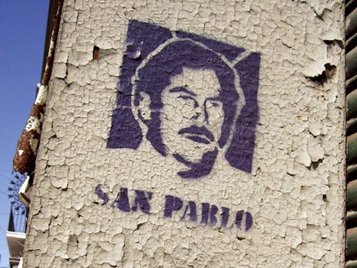 Grafite de Pablo Escobar