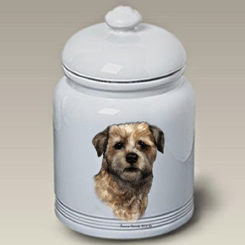  Border Terrier - Tamara Burnett Treat Jars