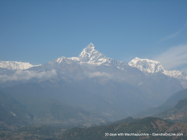 One of the coolest pictures of Machhapuchhre, I liked the most