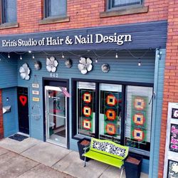 Erin's Studio of Hair & Nail Design logo