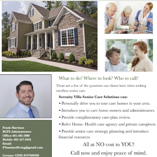 Serenity Villa Senior Care Solutions