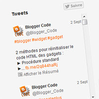 Twitter: Timeline personnalisée