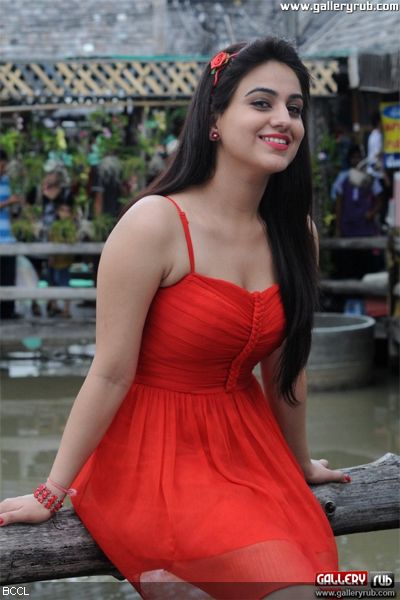 Indian actress Aksha looks hot in a red dress as she poses during a photoshoot.www.galleryrub.com <br /> 