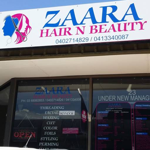 ZAARA HAIR N BEAUTY logo