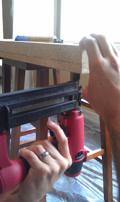 Nailing the top to the sides