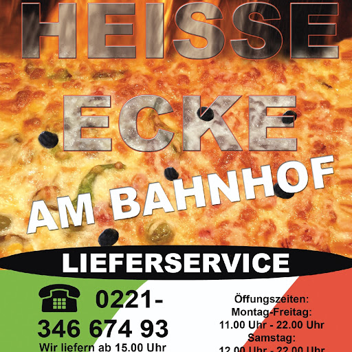 Heisse Ecke am Bahnhof Pizzeria/Imbiss logo