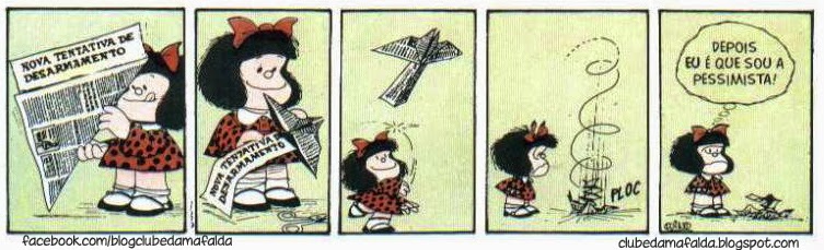 Clube da Mafalda:  Tirinha 708 