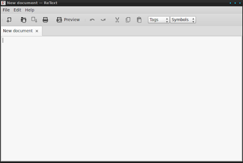 Missing Toolbar Icons in ReText Fixed