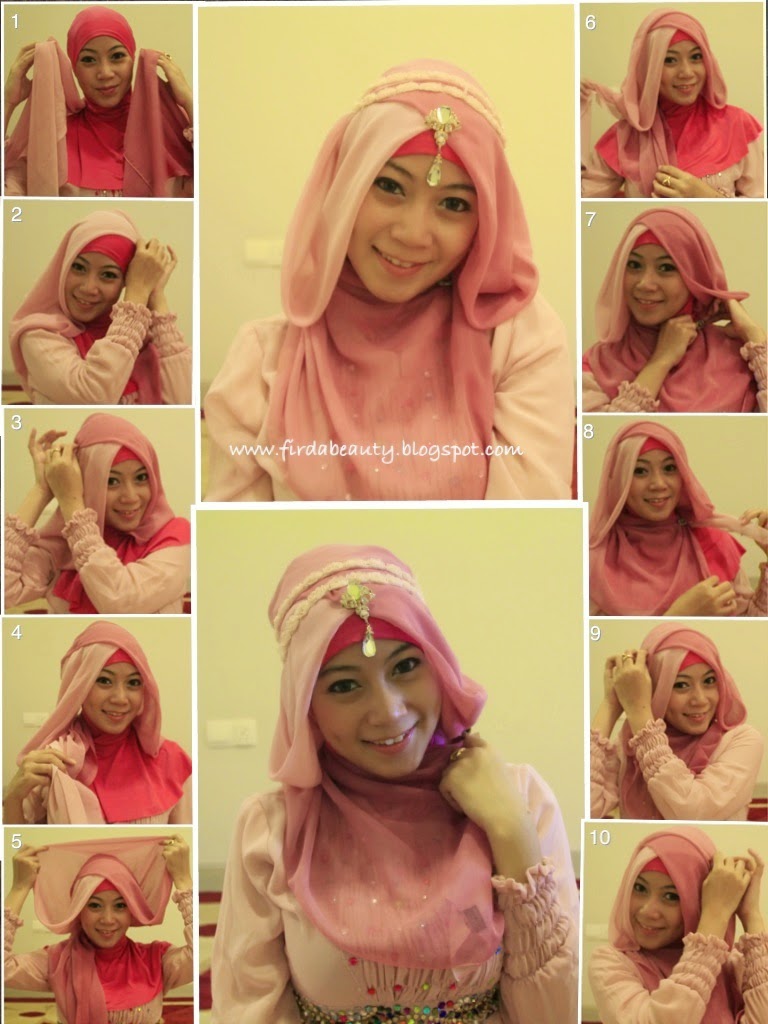 Tutorial Hijab Indonesia Segi Empat Untuk Wajah Oval Tutorial Hijab Indonesia Paling