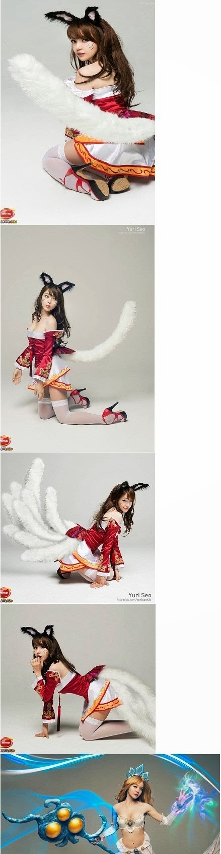 Cosplay ahri và janna