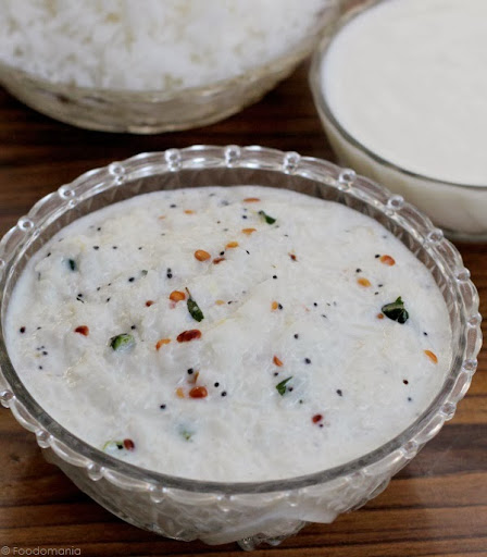 South Indian Curd Rice Recipe | Thayir Sadam / Daddojanam / Perugannam