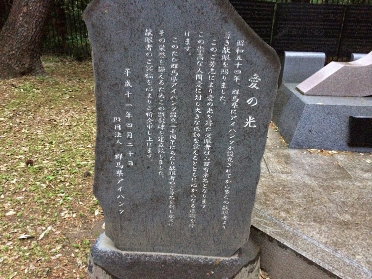 「愛の光」と書かれたメッセージにクローズアップした様子