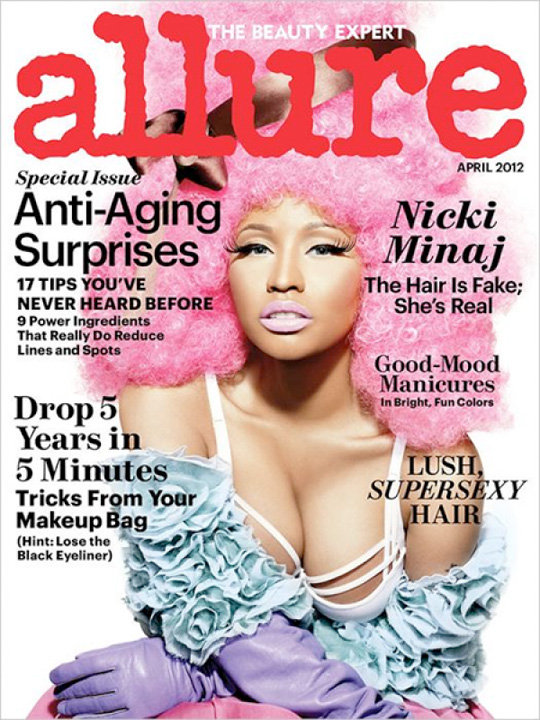 Nicki Minaj para Allure (abril 2012)