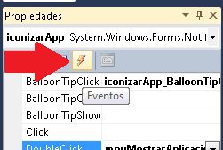 Cómo iconizar una aplicación C# en el área de notificación de Windows
