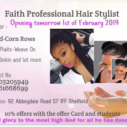 Faith Beauty Professional Hair Stylist logo