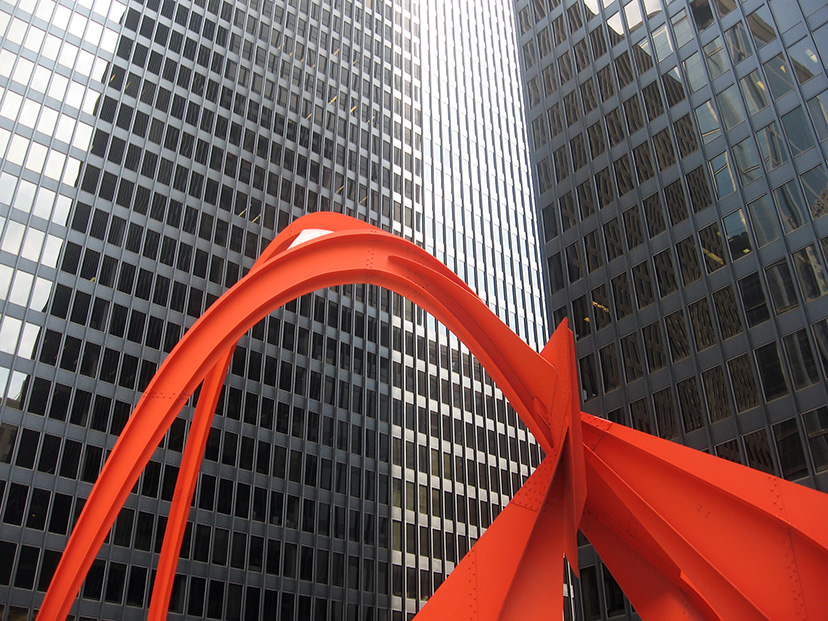 Federal Center, Chicago, Mies van der Rohe, architect