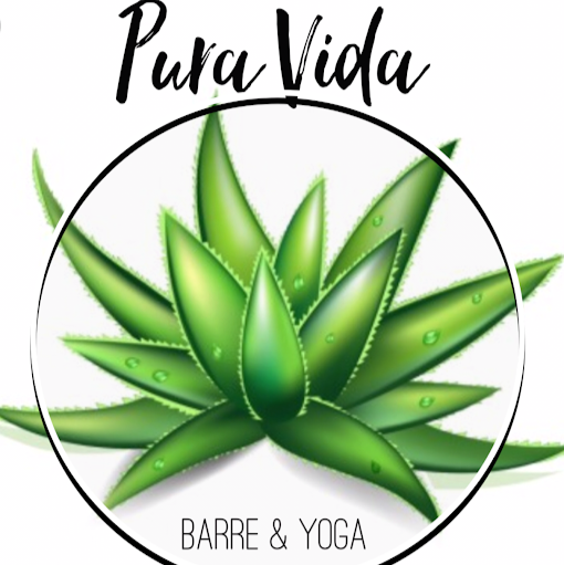 Pura Vida Barre and Yoga logo