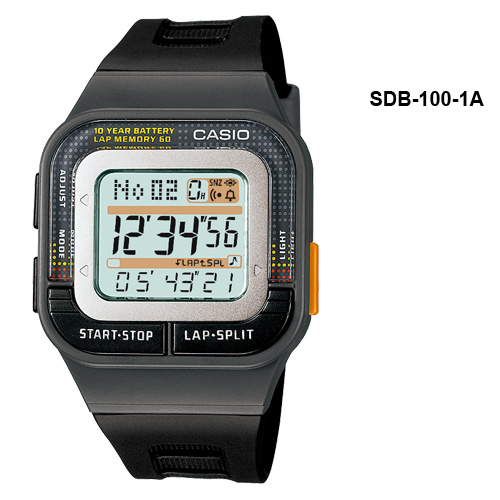 Jual Casio Standard : SDB-100-1A  Jam Tangan Casio 