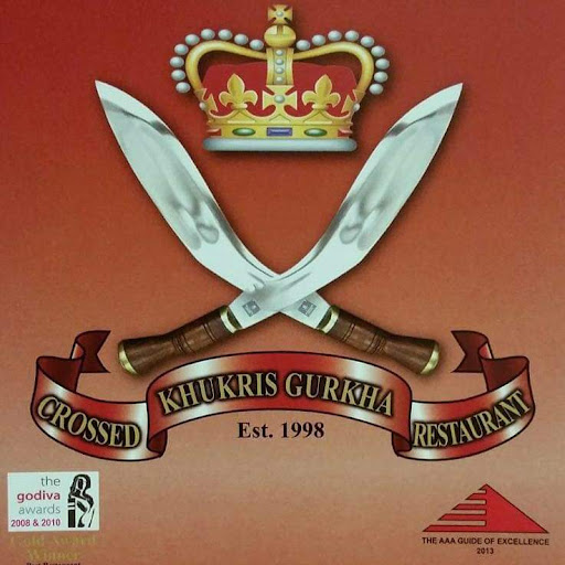Crossed Khukris Gurkha Restaurant logo