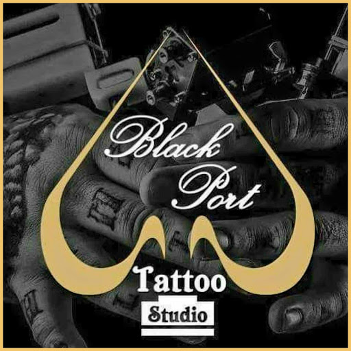 "Black Port Tattoo Studio Vechta" logo