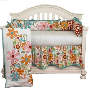  Cotton Tale Designs Lizzie 4 Piece Crib Bedding Set