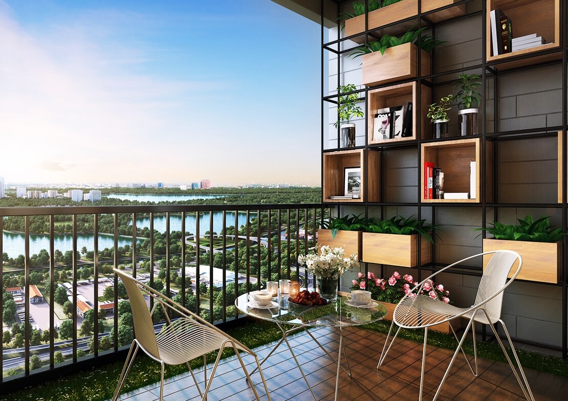 Tầm nhìn Panorama tại căn hộ chung cư Phương Đông Tầm nhìn Panorama tại căn hộ chung cư Phương Đông