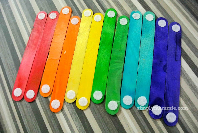 Multi Colored Craft Sticks