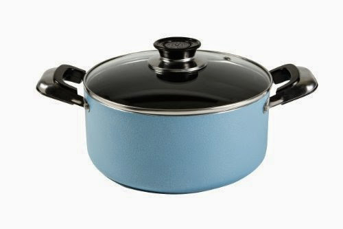  Vinaroz VAN-6QT-BL Non-Stick Dutch Oven, 6-Quart, Blue