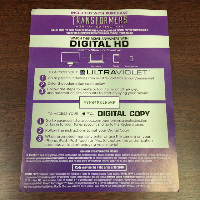 Unused Free Digital Movie Codes