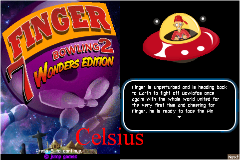 [Game Java] Finger Bowling 2 : 7 Wonder Edition [By Jump Game]